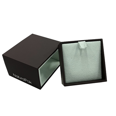White Heavy Sleeve Drawer Jewelry Box Packaging For Ring Gift