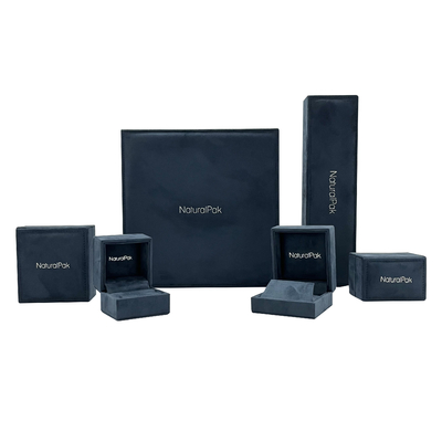 High End Velvet Luxury Jewelry Packaging Boxes For Watch Gift