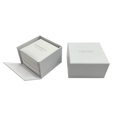 Hot Stamping Luxury Jewelry Diamond Packaging Box With Outer Packing