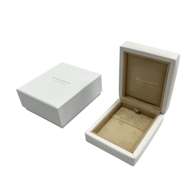 Hot Stamping Luxury Jewelry Diamond Packaging Box With Outer Packing