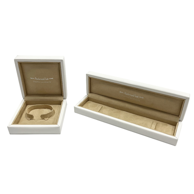 Hot Stamping Luxury Jewelry Diamond Packaging Box With Outer Packing