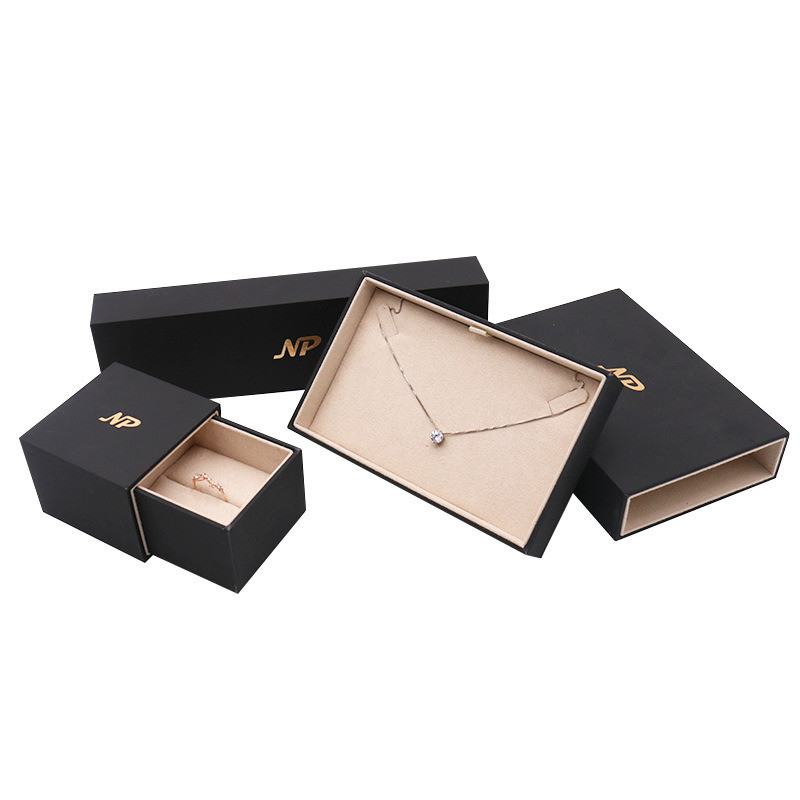 Wholesale Custom Pendant Box Cardboard Jewellery Ring Earring Bracelet Bangle Necklace Watch Gift Soft Touch