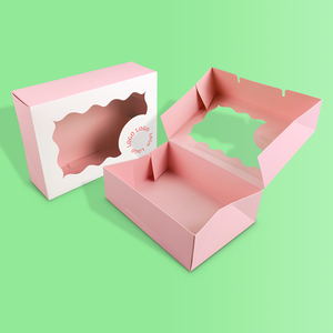 Clear Window Bakery Cookie Box