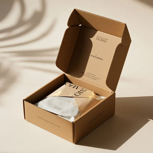 Eco-friendly Kraft Corrugated Subscription Paper Box
