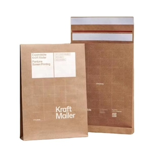 Custom Kraft Compostable Courier Mailing Bag
