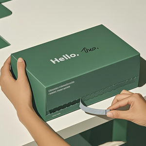 Custom Zipper Tear Strip Mailer Packaging Shipping Box