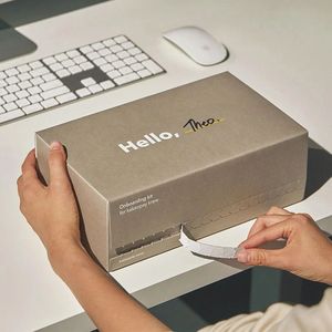 Custom Mailer Paper Box Tear to Open Zipper Box