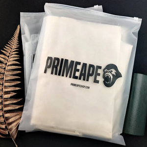 Custom Printed Logo Plastic Zip Lock Packaging Bag