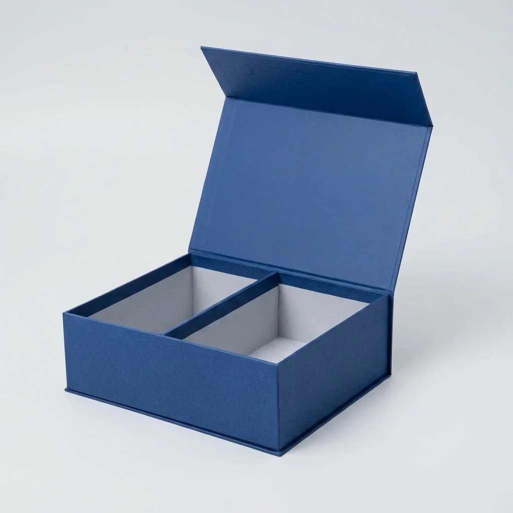 Retail ready custom printed magnetic gift packaging