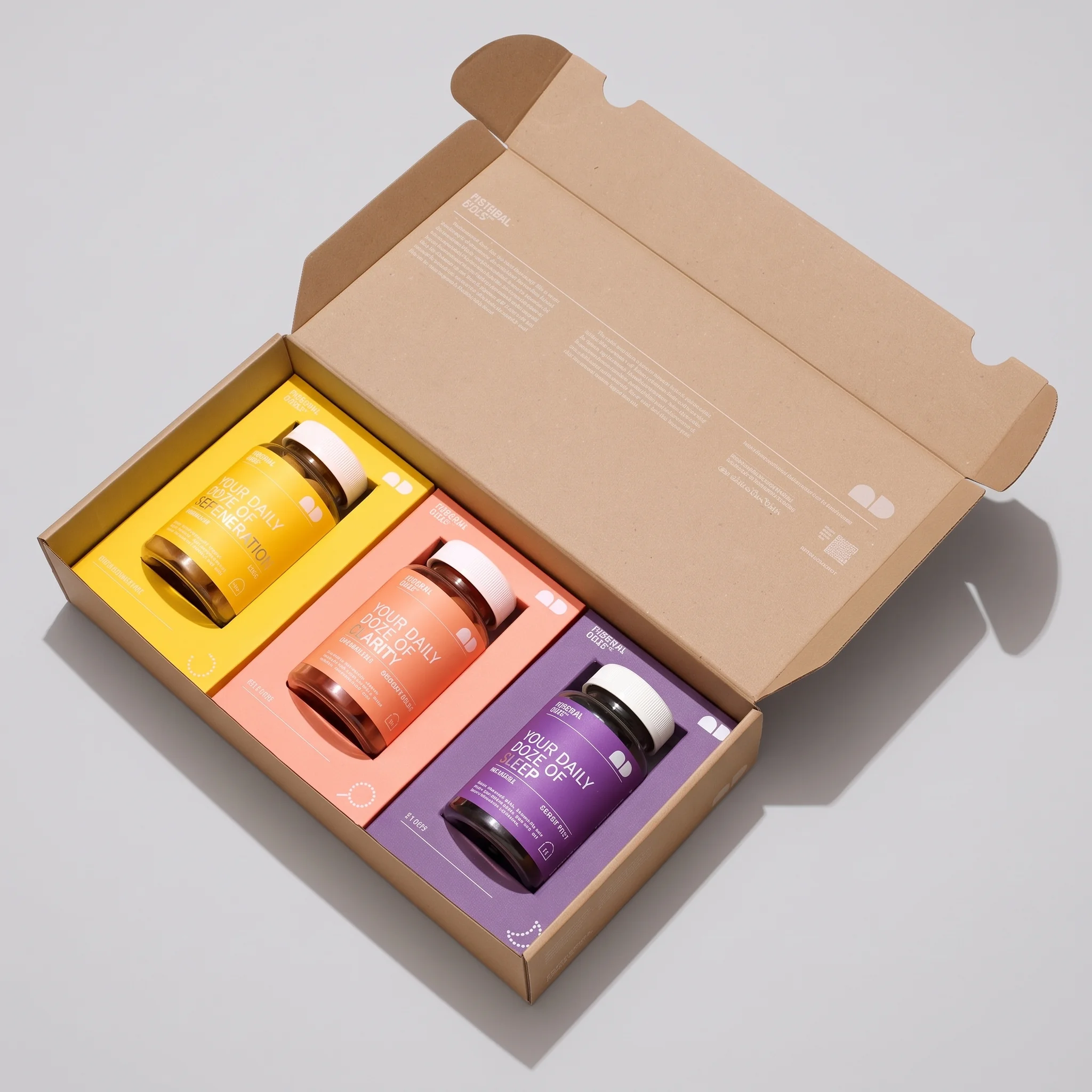 Corrugated mailers for shipping CBD bottles