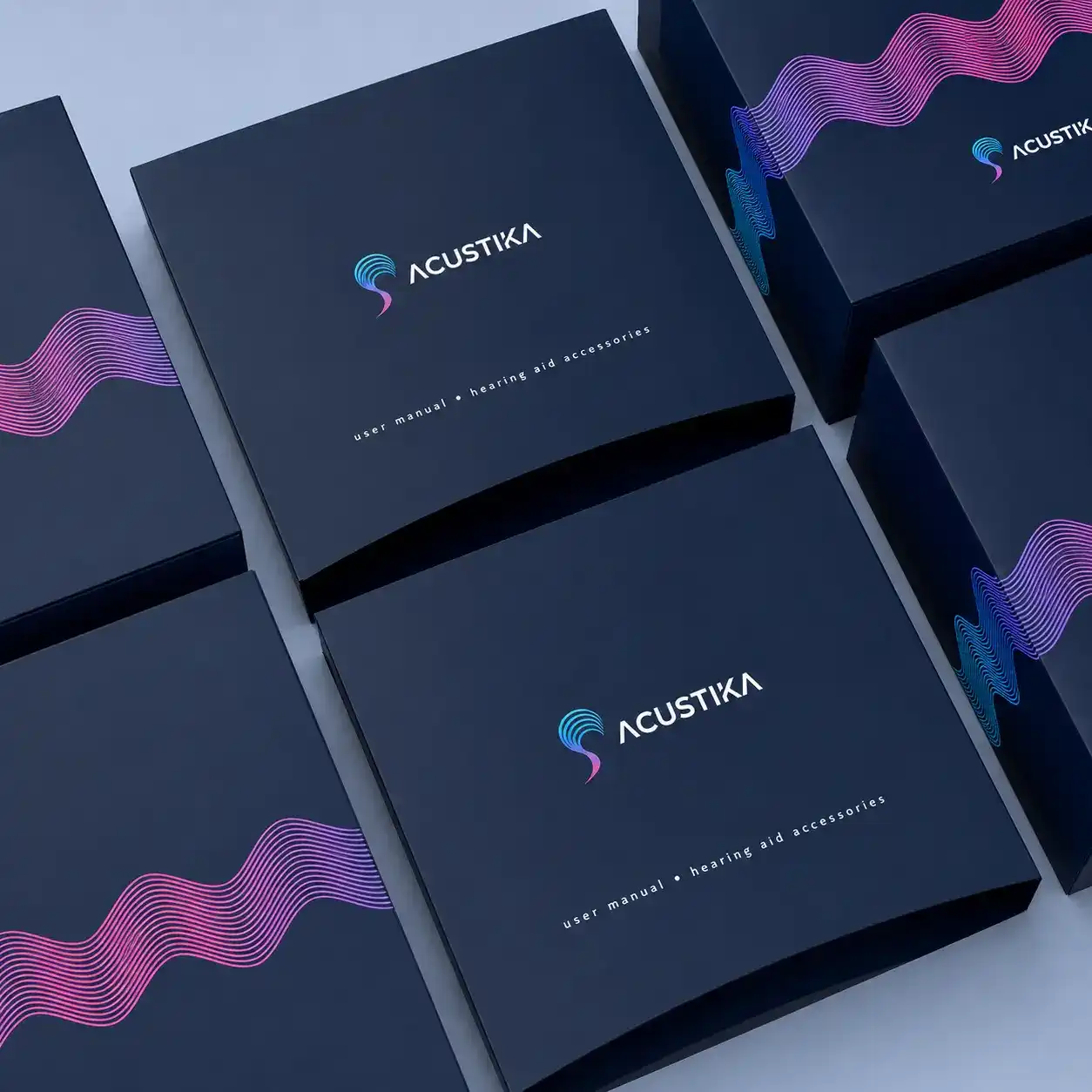 Acustika Medical Device Rigid Box with Soft Touch Finish