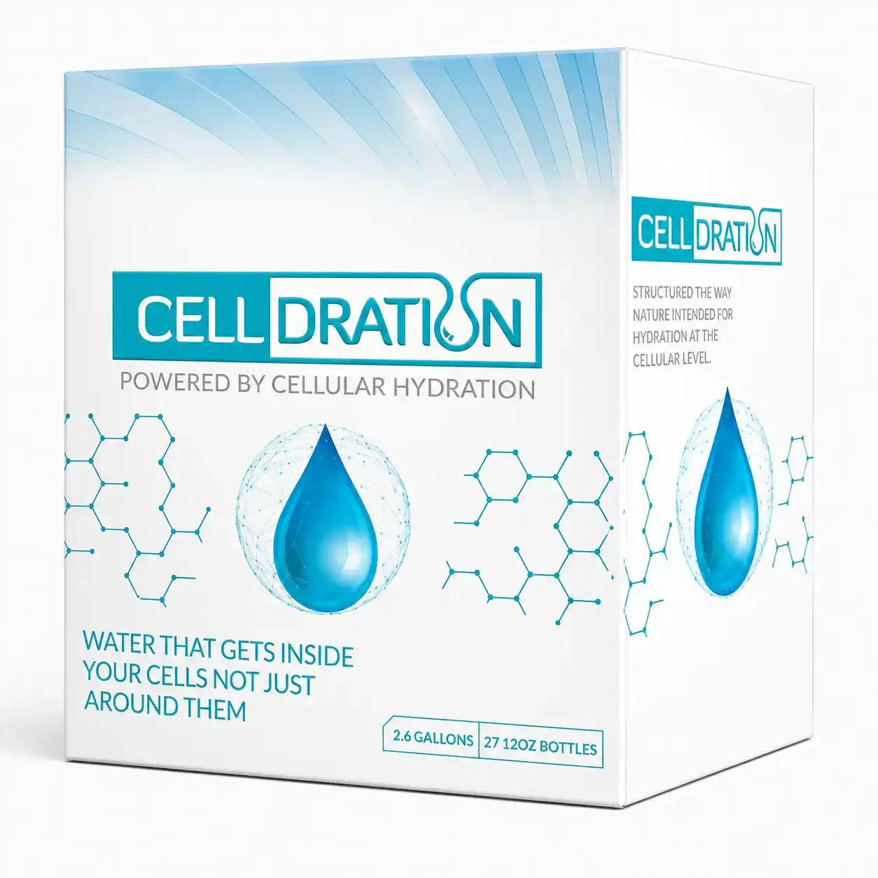 Celldration Hydration Bottle Box