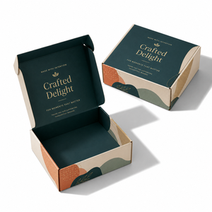 Foldable Eco Friendly Cookie Box