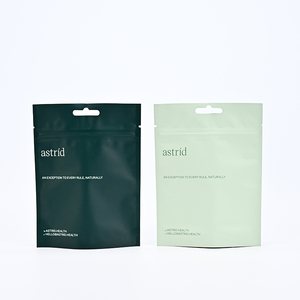 Aluminum Foil Resealable Stand Up Mylar Pouch Bag