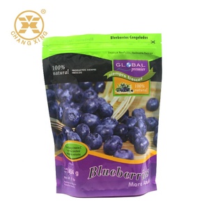 Food Packaging Zip Lock Plastic Bags Foil Stand Up Pouch